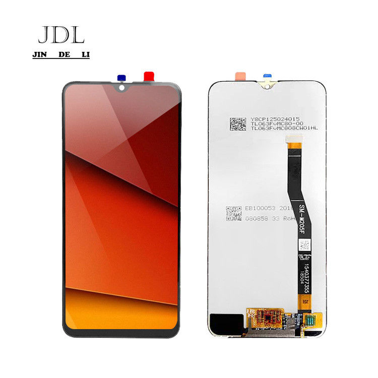 ขายปลีก M20 LCD Pantalla สําหรับ SAMAUNG M20 มือถือ โทรศัพท์มือถือจอสัมผัส  M205