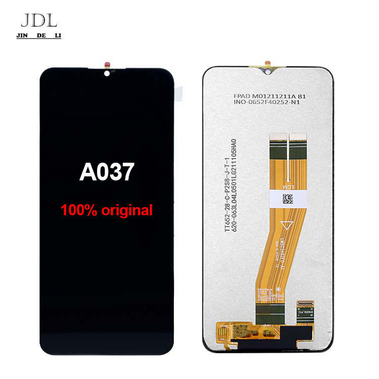 การเปลี่ยนหน้าจอแอลซีดีโทรศัพท์ 0.08 กก. 6.5 นิ้วจอแสดงผล LCD  A03S ดั้งเดิม
