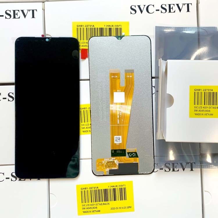 โทรศัพท์มือถือ LCDS Pantalla สําหรับ  A04 Original New Service Pack LCD  A045 หน้าจอสัมผัสคุณภาพสูง