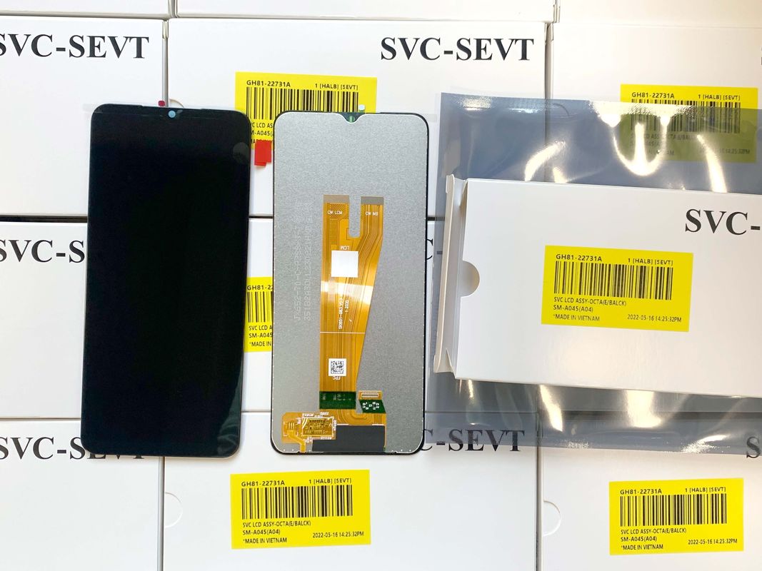 โทรศัพท์มือถือ LCDS Pantalla สําหรับ  A04 Original New Service Pack LCD  A045 หน้าจอสัมผัสคุณภาพสูง