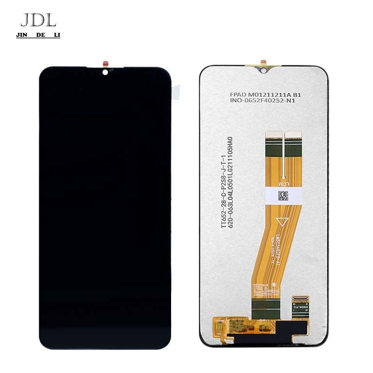 100% หน้าจอ LCD มือถือเดิม สําหรับ  A03S Service Pack LCDS  A037 คุณภาพสูง โทรศัพท์จอ Pantalla