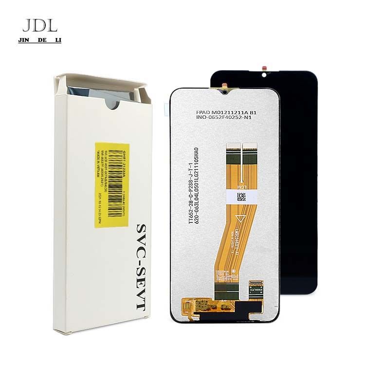 100% หน้าจอ LCD มือถือเดิม สําหรับ  A03S Service Pack LCDS  A037 คุณภาพสูง โทรศัพท์จอ Pantalla