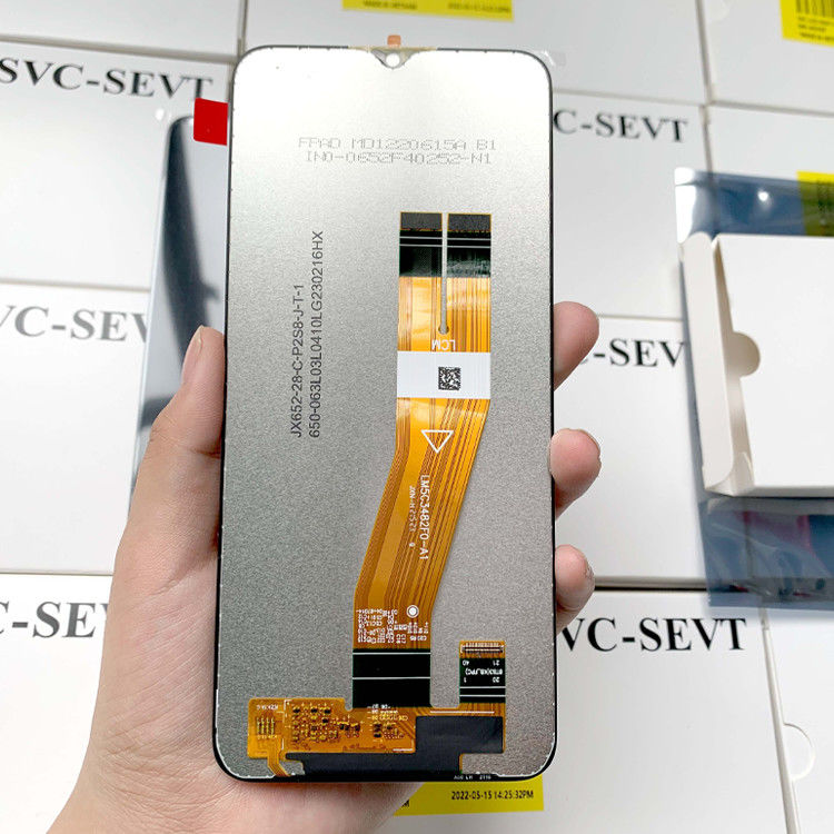 ขายปลีก โทรศัพท์ LCD จอสํารอง สําหรับ  A03 100% ของเดิมทดสอบจอมือถือ A035 Pantalla คุณภาพสูง