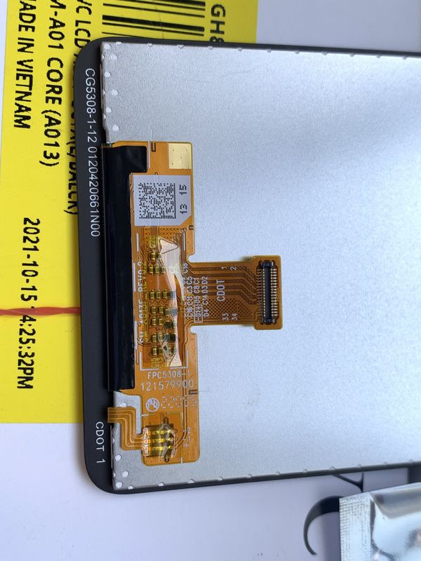 ซื้อปลีก Service Pack LCD สําหรับ  A01 Core จอโทรศัพท์มือถือเดิม A013 100% จอใหม่เดิมทดสอบ
