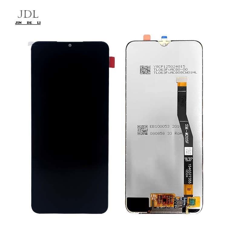 ขายปลีก M20 LCD Pantalla สําหรับ SAMAUNG M20 มือถือ โทรศัพท์มือถือจอสัมผัส  M205
