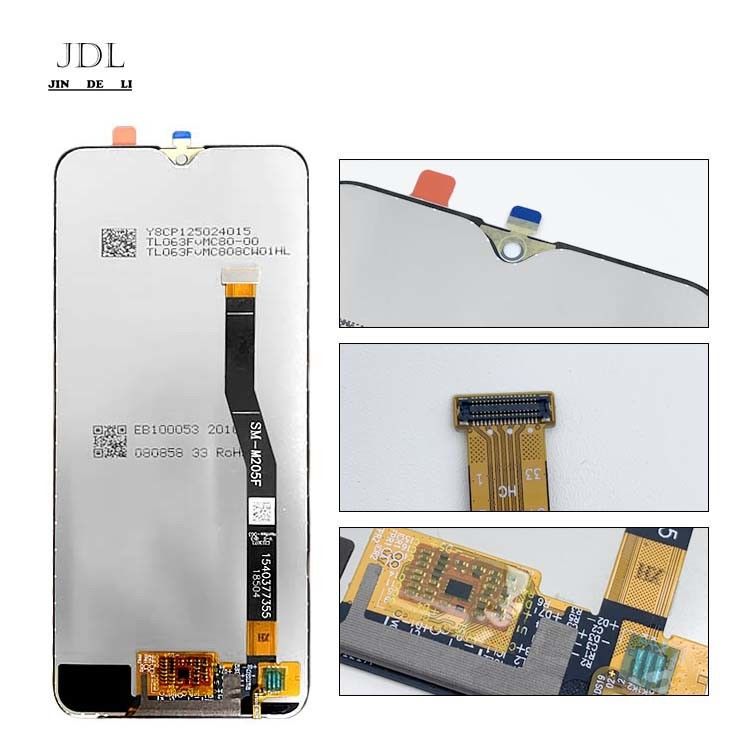 ขายปลีก M20 LCD Pantalla สําหรับ SAMAUNG M20 มือถือ โทรศัพท์มือถือจอสัมผัส  M205