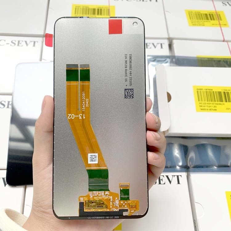 หน้าจอ LCD ของแท้ใหม่ สําหรับ  A11 มือถือ โทรศัพท์หน้าจอ  A115 100% ทดสอบ Pantalla แทน