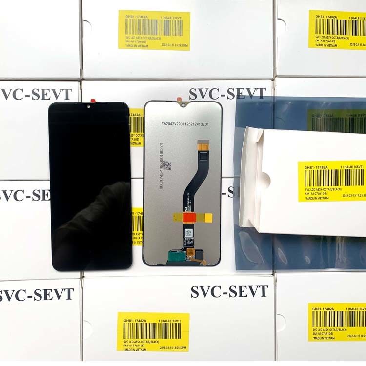 A10S Lcd LCD สําหรับ  a10s พัสดุการใช้งานใหม่ที่ผ่านการทดสอบ LCDS Display  A107 มือถือ
