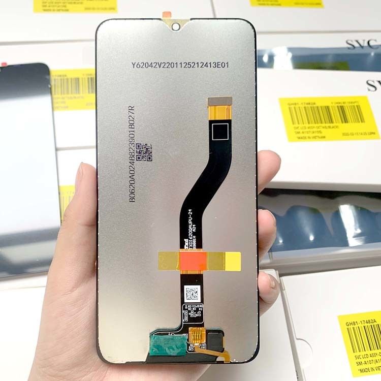A10S Lcd LCD สําหรับ  a10s พัสดุการใช้งานใหม่ที่ผ่านการทดสอบ LCDS Display  A107 มือถือ