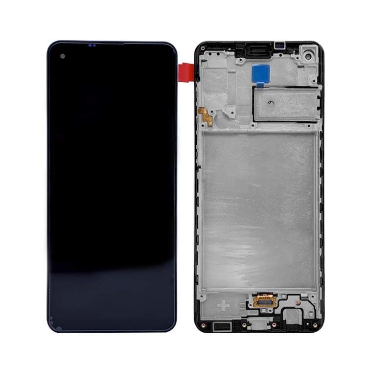 A21S LCD lcd With Frame สําหรับ  A21S แผ่นจอจอจอจอจอจอจอจอจอจอ