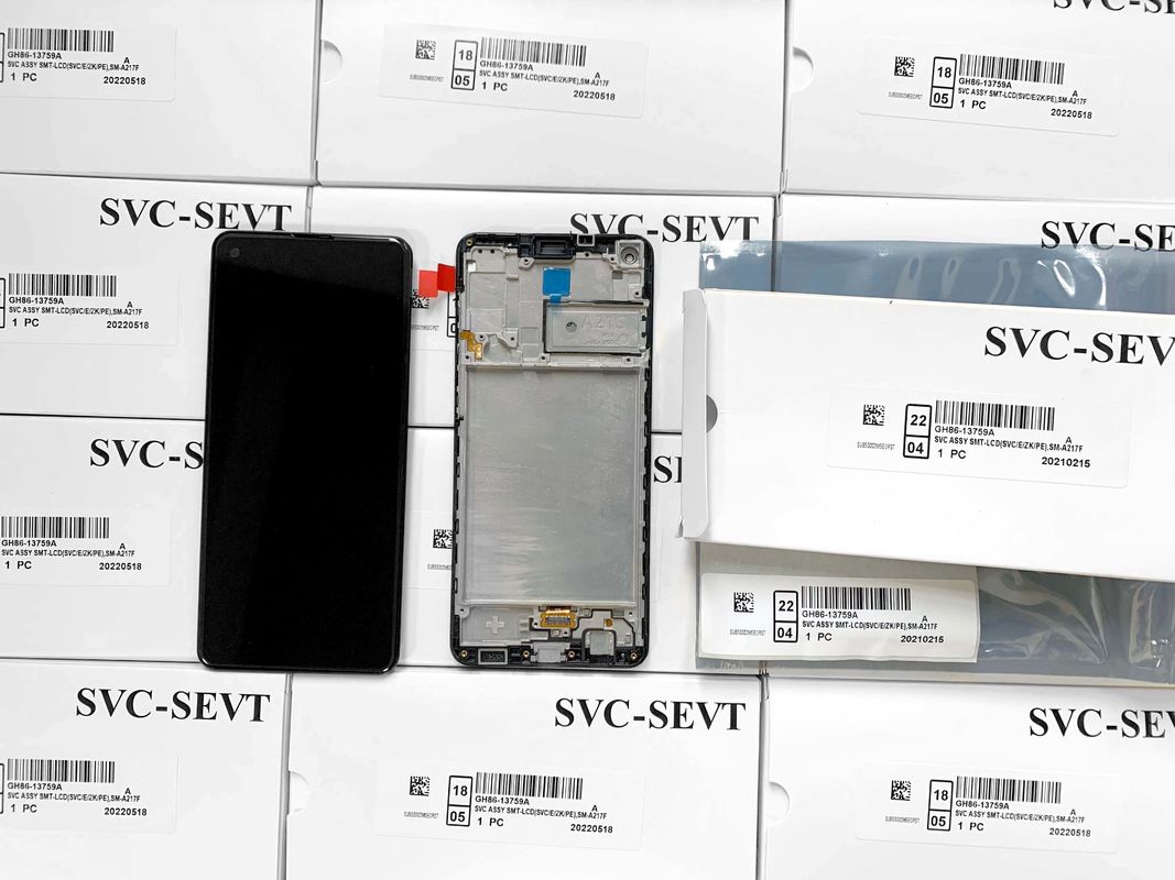 A21S LCD lcd With Frame สําหรับ  A21S แผ่นจอจอจอจอจอจอจอจอจอจอ