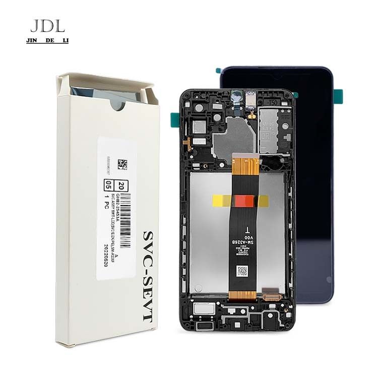 A326B จอ LCD + กรอบ สําหรับ  A32 5G แผ่นบริการเดิม LCDS  A326B โทรศัพท์มือถือจอสัมผัส Pantalla