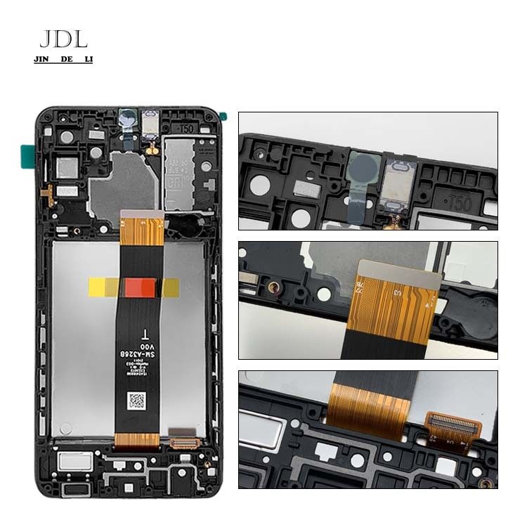 A326B จอ LCD + กรอบ สําหรับ  A32 5G แผ่นบริการเดิม LCDS  A326B โทรศัพท์มือถือจอสัมผัส Pantalla