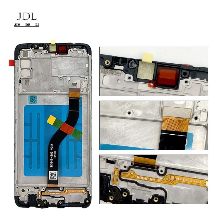 A20S LCD lcd + Frame สําหรับ  A20S Original Service Pack LCDS Display  A207 โทรศัพท์มือถือจอ