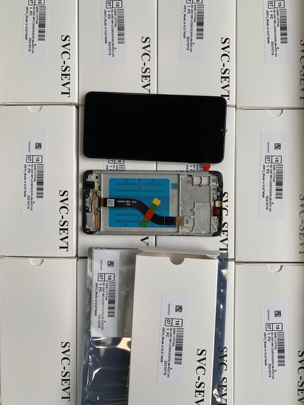 A20S LCD lcd + Frame สําหรับ  A20S Original Service Pack LCDS Display  A207 โทรศัพท์มือถือจอ