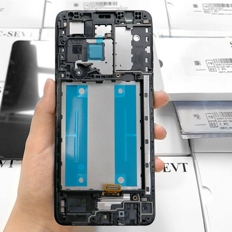 A013 LCD Display With Frame For  A013 Original Service Pack LCDS  A01 โทรศัพท์มือถือคอร์จ์จอ