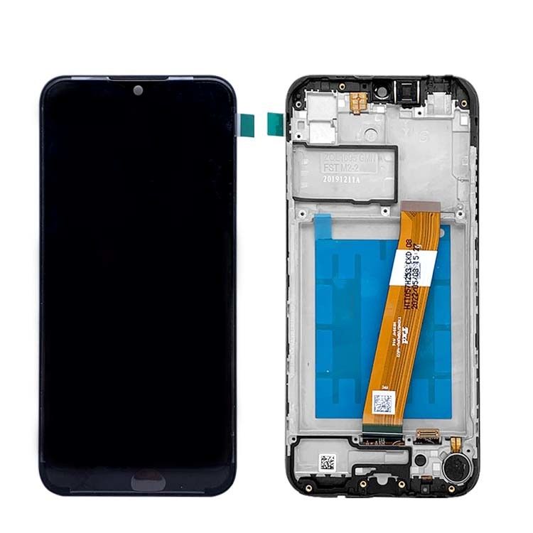 A01 LCD Screen Display lcd With Frame For  A01 Wholesale Service Pack LCDS  A105 โทรศัพท์เดิม แพนทัลล่า