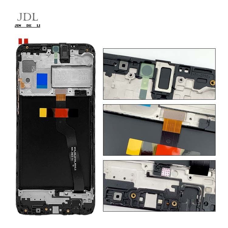 M10 Lcd With Frame For  M10 มือถือ โทรศัพท์มือถือ จอสัมผัส  M105 แผ่นรับรองเดิม LCDS Pantalla