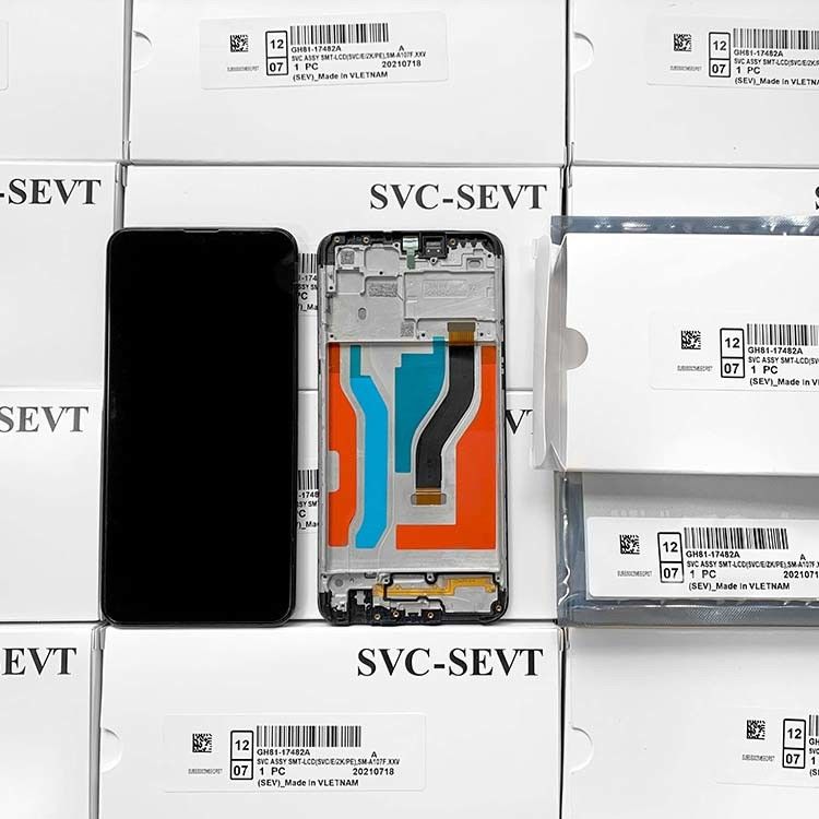 ขายปลีก จอ LCD A107 ของแท้ พร้อมกรอบ สําหรับ  a10s Pantalla  A107 Service Pack จอ LCDS