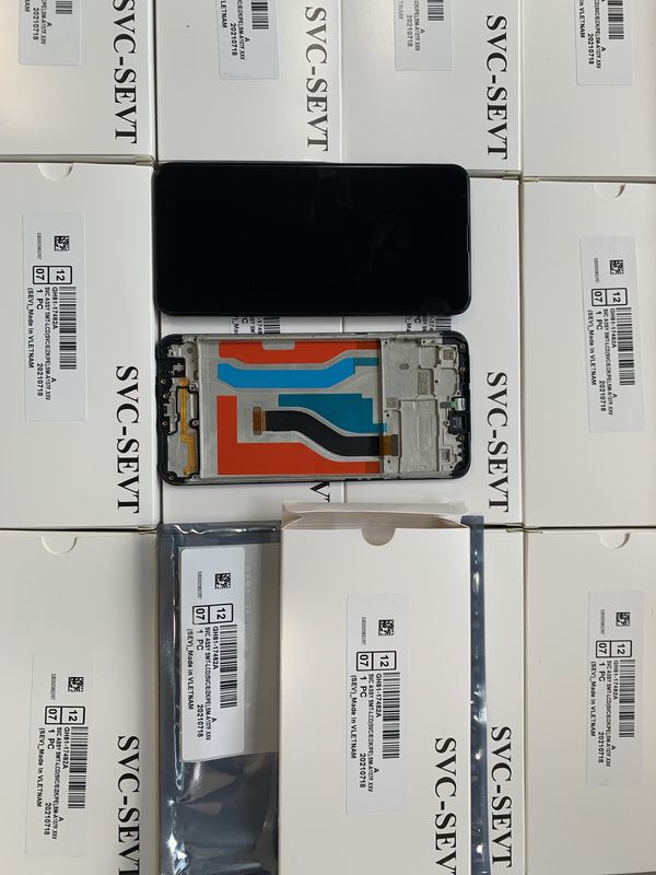 ขายปลีก จอ LCD A107 ของแท้ พร้อมกรอบ สําหรับ  a10s Pantalla  A107 Service Pack จอ LCDS