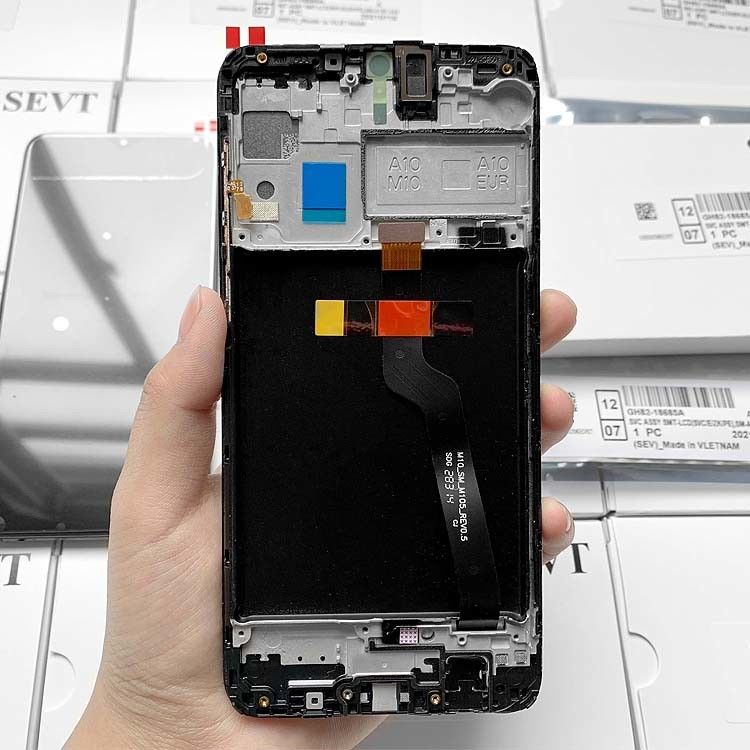 A10 LCD Pantalla สําหรับ  A10 Wholesale มือถือจอสัมผัส  A105 แผ่นจอ LCD