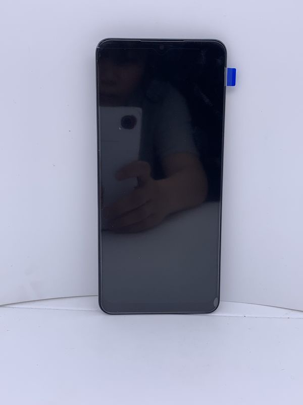 A02 LCD Display With Frame For  A022 เครื่องดิจิทไซส์จอสัมผัสเดิม Pantalla  A02 แซร์วิสแพ็ค LCDS
