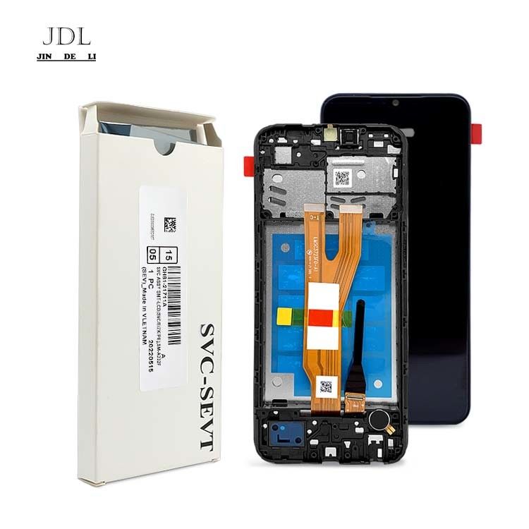 A03 Core LCD Screen Display With Frame สําหรับ  a03 core แผ่นบริการเดิม LCDS  A032 มือถือ Pantalla