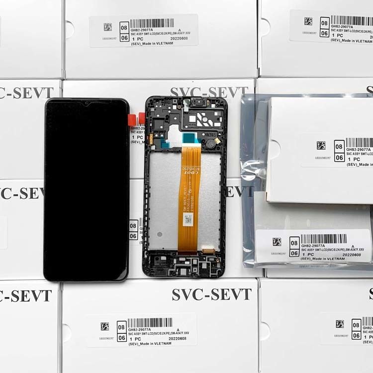 A04S LCD Lcd With Frame For  a04s แผ่นจอ LCDs  A047 โทรศัพท์มือถือ