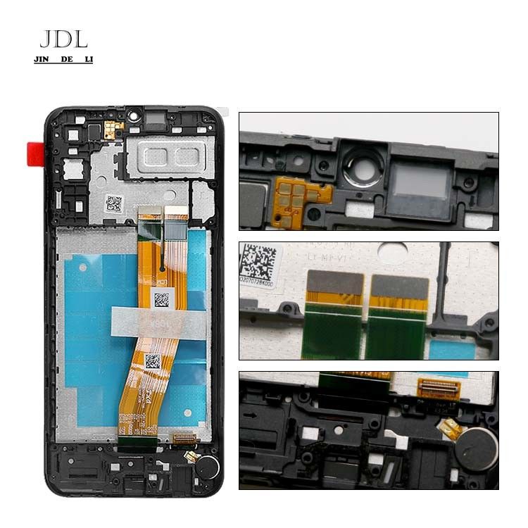 A04E lcd With Frame For  a04e Original New Service Pack LCDS Display  A04E โทรศัพท์มือถือจอหน้าจอ