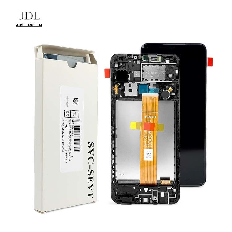 A125 แอลซีดีเดิม Panatlla With Frame For  a125 Service Pack LCDS Screen  A125 โทรศัพท์มือถือ จอสัมผัส