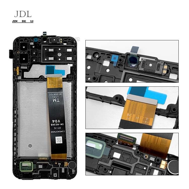 โรงงาน A135 LCD Display Pantalla สําหรับ  A13S หน้าจอมือถือเดิม Pantalla  A137 Service Pack LCDS