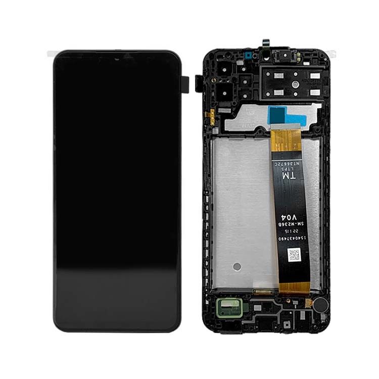 โรงงาน A135 LCD Display Pantalla สําหรับ  A13S หน้าจอมือถือเดิม Pantalla  A137 Service Pack LCDS