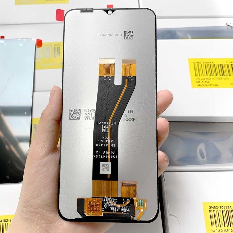 ขายปลีก A14 5G LCD LCD สําหรับ  A14 โทรศัพท์เดิม จอสัมผัส Pantalla  A146P Service Pack LCDS