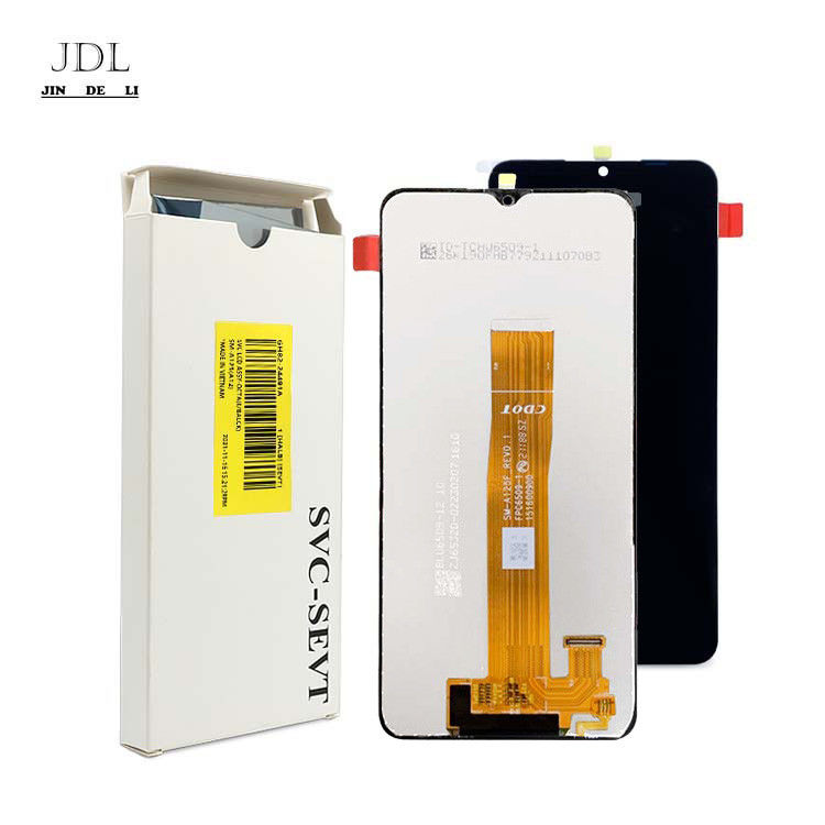 สีดํา A12 แผ่นจอ LCD แทนสําหรับจอเคลื่อนไหว ส่งโดย EMS FEDEX UPS DHL TNT