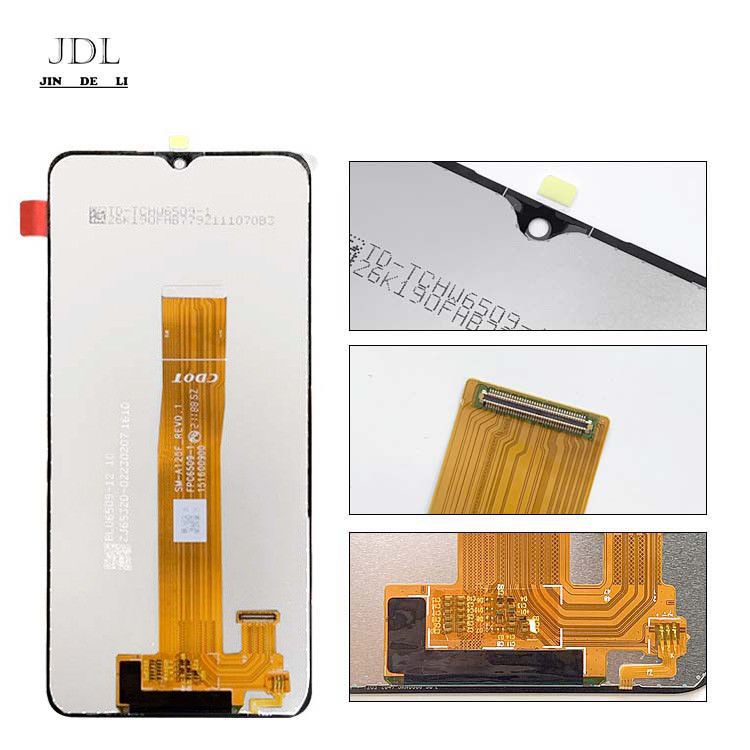 สีดํา A12 แผ่นจอ LCD แทนสําหรับจอเคลื่อนไหว ส่งโดย EMS FEDEX UPS DHL TNT