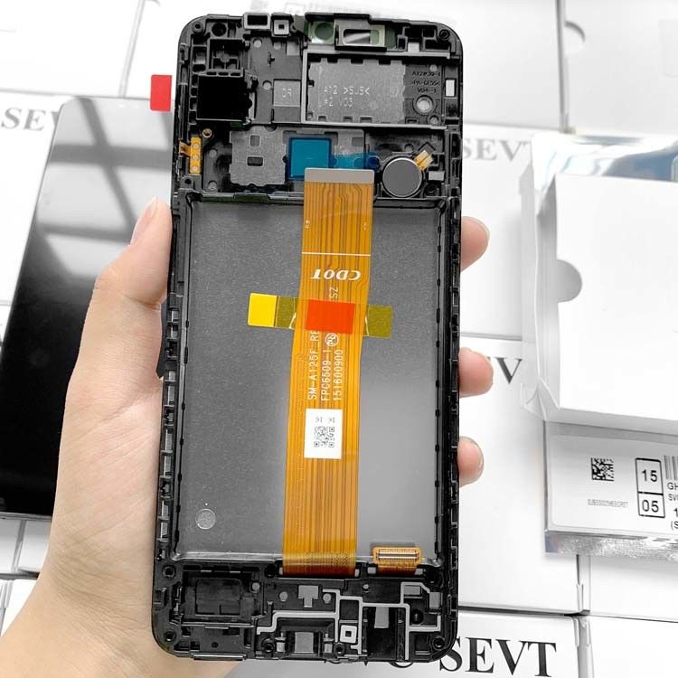 A12/A125 แพ็คเซอร์วิสเดิม LCD ไม่มีกรอบ สําหรับ   a04e LCD display โรงงานขายตรง