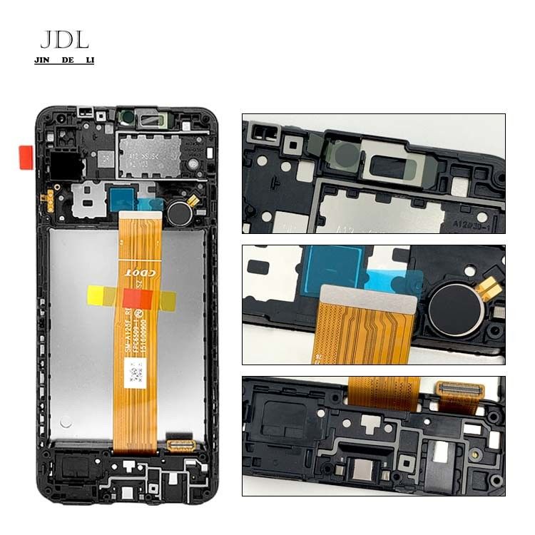 A12/A125 แพ็คเซอร์วิสเดิม LCD ไม่มีกรอบ สําหรับ   a04e LCD display โรงงานขายตรง