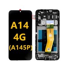ประเภทจอ TFT LCD 100% ทดสอบ QC โทรศัพท์มือถือจอ LCD สีดํา