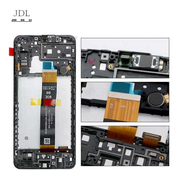 JDL LCD A10 หน้าจอดีเด่นสําหรับโทรศัพท์ จอจอจอจอจอจอจอจอจอจําเพาะ การพิมพ์โลโก้ การบรรจุ