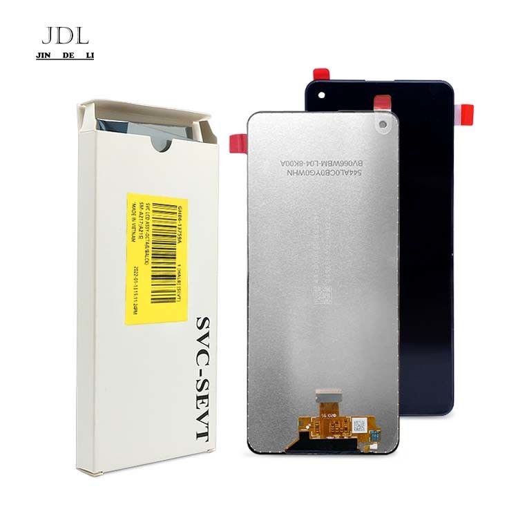 ประเภทของสินค้า แพ็คบริการเดิม LCD ไม่มีกรอบ สําหรับ  A21s SM-A217 Touch Screen