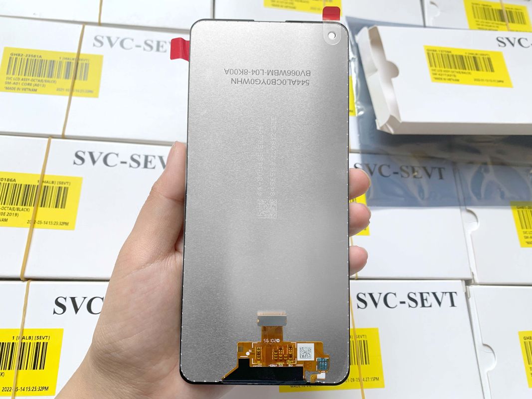 ประเภทของสินค้า แพ็คบริการเดิม LCD ไม่มีกรอบ สําหรับ  A21s SM-A217 Touch Screen
