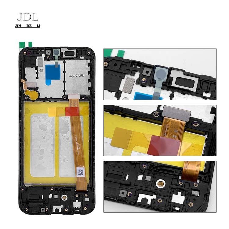 100% ของแท้มือถือใหม่ LCD + กรอบ สําหรับ  A20e A202 โทรศัพท์มือถือจอแสดงผล  A10e A102 Service Pack LCDs