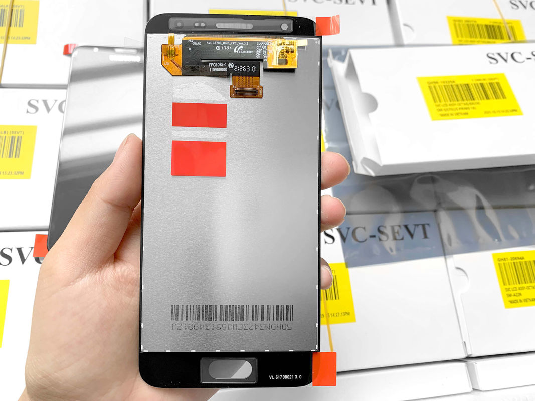 J5 Prime Lcd Display Lcd ไม่มีกรอบ โลโก้ที่กําหนดเอง พิมพ์บรรจุบริการ ประเภทจอ  SCREEN LCD