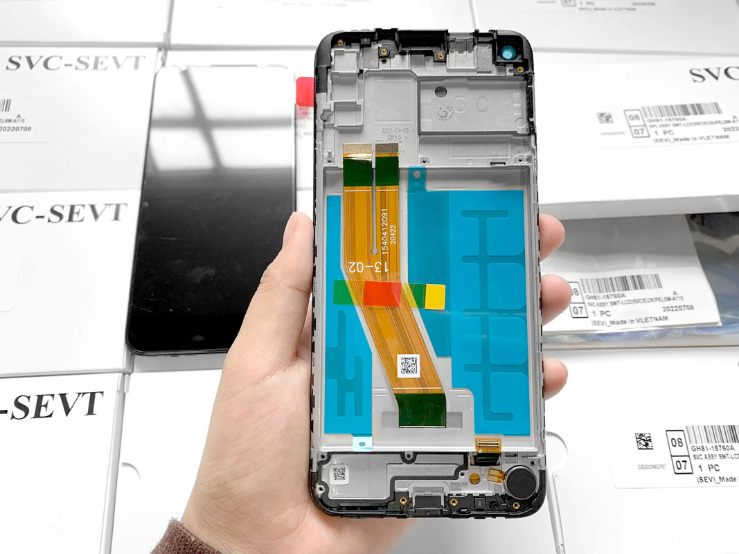 A11 หน้าจอ LCD ขนาด 1560*720 พิกเซล ความละเอียดจอมือถือ แพ็คบริการ LCD JDL