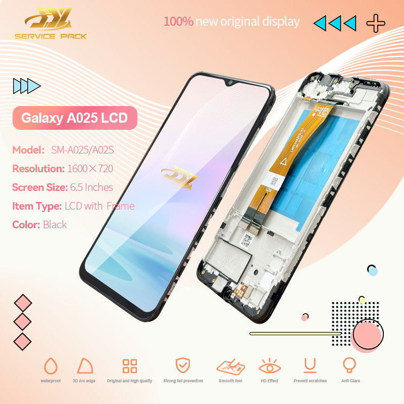 100% ทดสอบ QC A02S LCD แลกเปลี่ยน Anti Static Bag Pack จอจอจอจอจอจอจอ