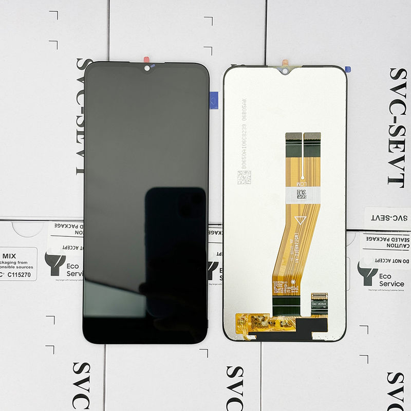 A03S แทนจอ LCD ไม่มีกรอบ 0.08kg 1600X720 พิกเซล Pantalla จอ LCD โทรศัพท์โรงงาน