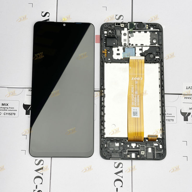 A125 แอลซีดีเดิม Panatlla With Frame For  a125 Service Pack LCDS Screen  A125 โทรศัพท์มือถือ จอสัมผัส