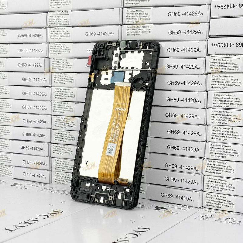 A125 แอลซีดีเดิม Panatlla With Frame For  a125 Service Pack LCDS Screen  A125 โทรศัพท์มือถือ จอสัมผัส